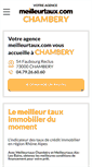 Mobile Screenshot of chambery-meilleurtaux.com